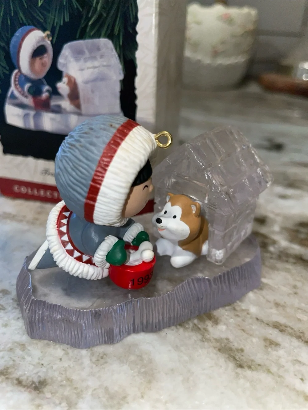 Vintage Hallmark 1993 Frosty Friends Keepsake Ornament #14 In Series IOB
